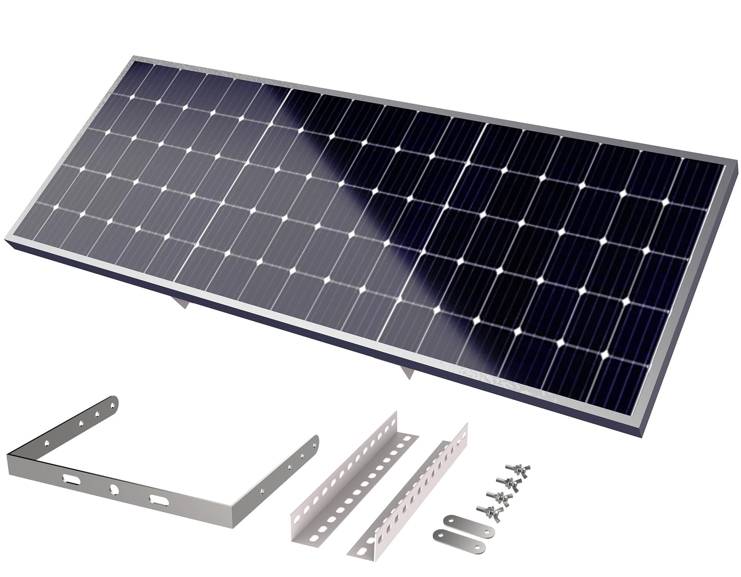 Blütezeit 1400lb Sliding Gate Opener with 35V 25W Solar Panel, WiFi Control | Backup Battery | IR Sensor | 2 Remotes Rack-Driven Slide Gate Motor