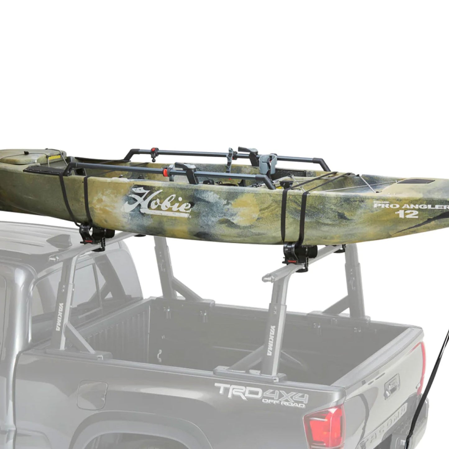 Yakima Universal BigCatch Kayak Fishing Boat Saddles, 150-Pound Load Capacity