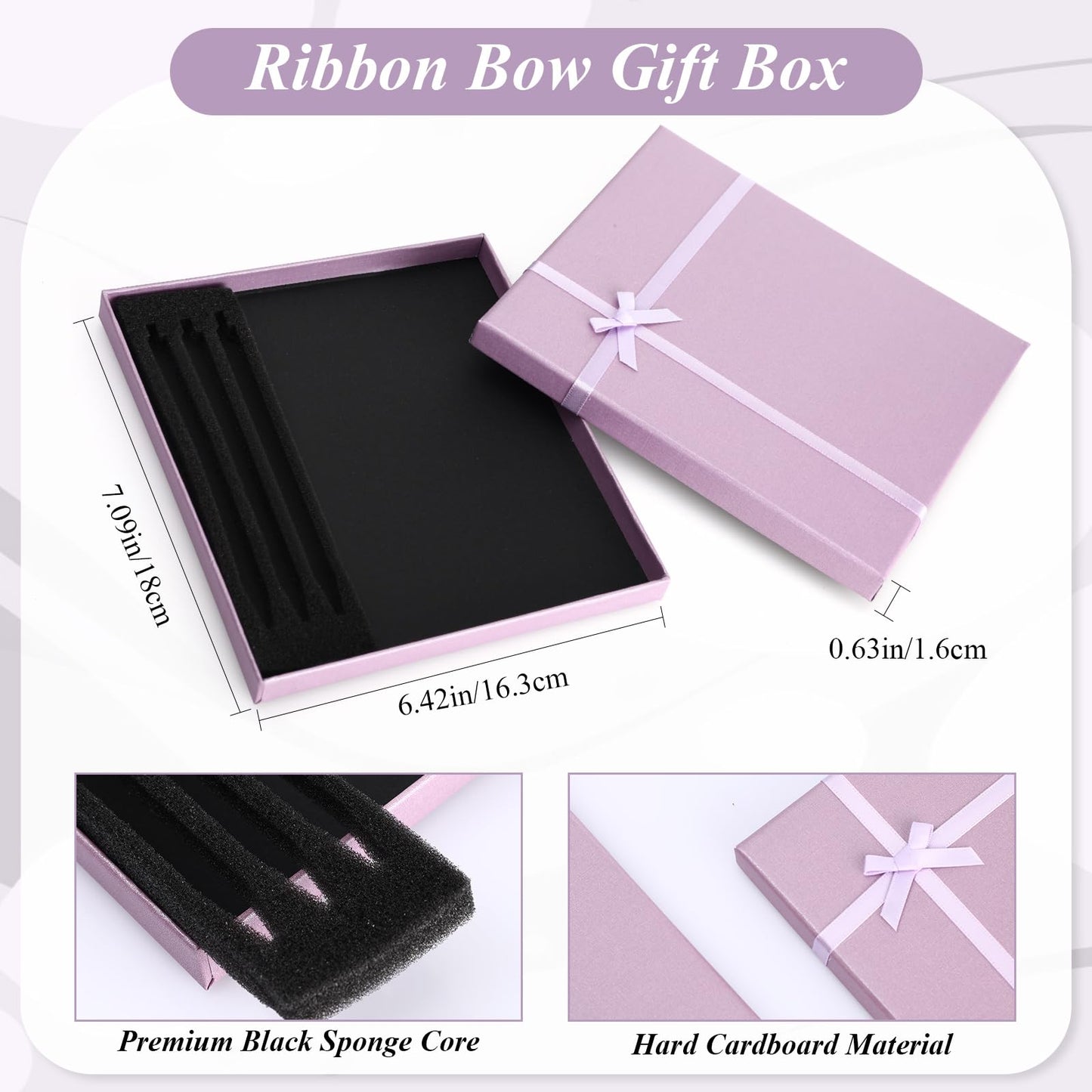 Sayglossy Thank You Gift Set for Volunteers Teacher Appreciation Week A6 Leather Journal Notebook Pen with Present Box Appreciation Gift for Employee Staff Teacher Nurse(Purple,Thank You)