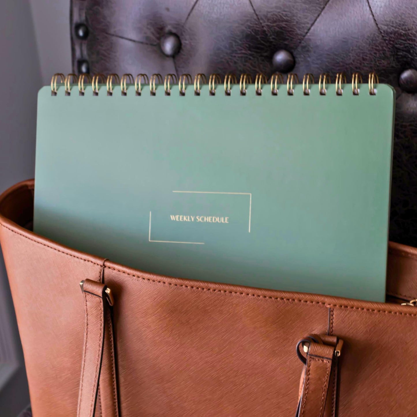 Merely Home Undated Weekly Planner | 8.25” x 11.75” Work To-Do Notebook | ADHD Academic Organizer | Multi-Layout | Men and Women Planner | College Supplies | Evergreen | Landscape Layout
