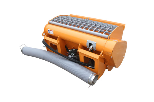 Wolfequip 66 Gallons 250L Concrete Mixer Double Discharge Heavy Duty Skid Steer Attachments for Construction, Municipal Engineering and Landscaping