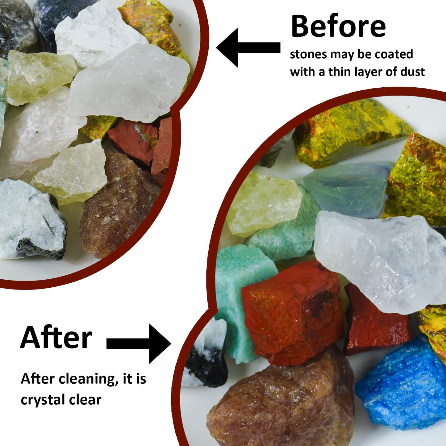 Raw Crystals, Large 1.2-2.0" Healing Crystal Natural Rough Stones for Intuition,Chakra,Meditation,Decoration,Polishing,Energy Work (Citrine, 3.5oz-1.2-2.0"raw Crystals)