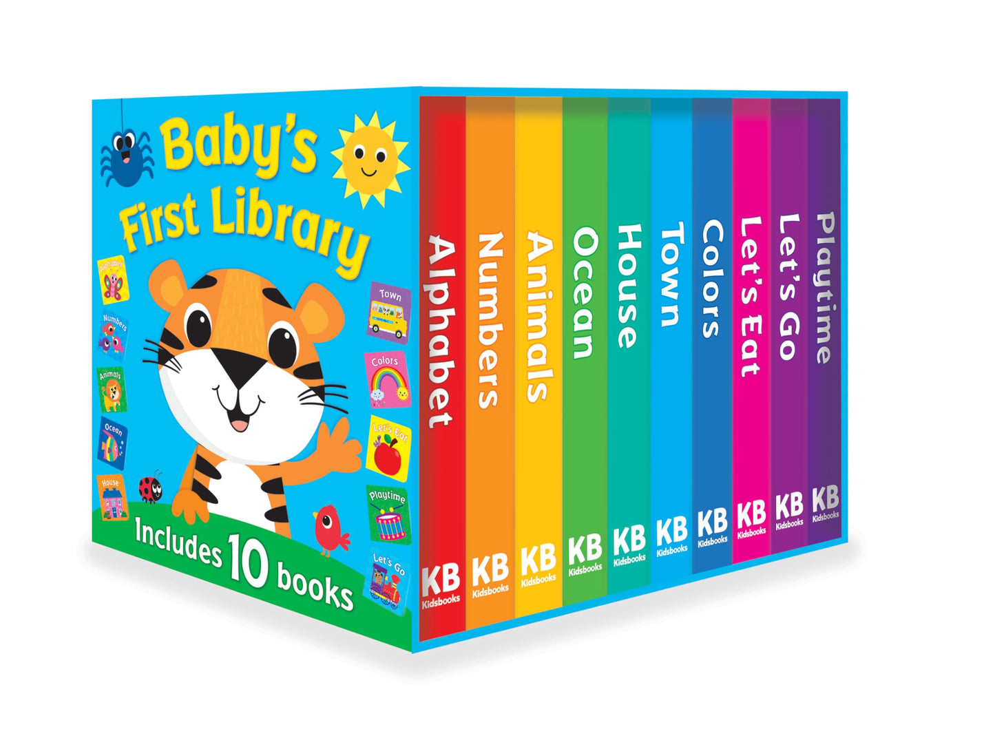 Baby’s First Library 10-Book Set - Board Book Set for Babies and Toddlers, Ages 0-4