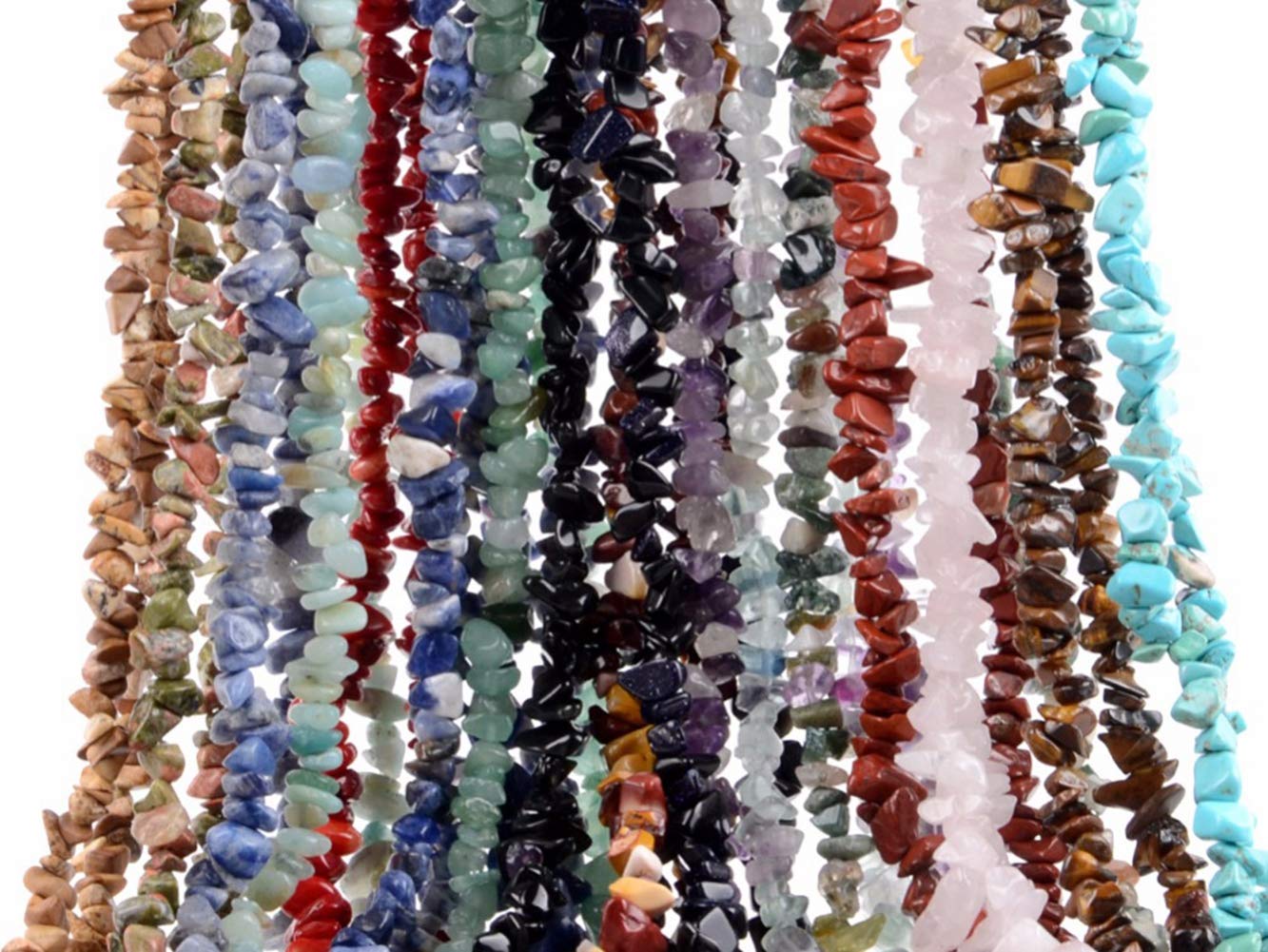 Natural Chip Stone Beads Amethyst 5-8mm About 400 Pieces Irregular Gemstones Healing Crystal Loose Rocks Bead Hole Drilled DIY for Bracelet Jewelry Making Crafting (5-8mm, Amethyst)