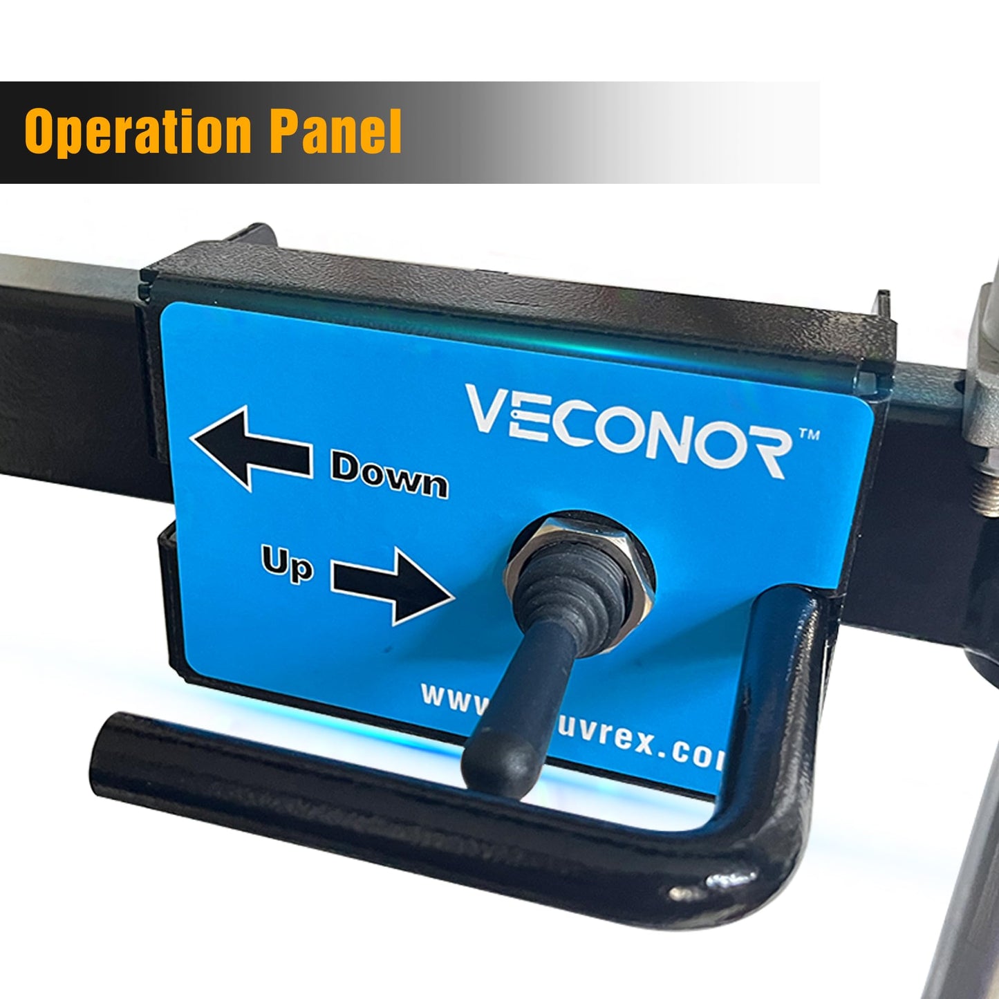 VECONOR Tire Machine Assist Arm-Semi Tire Changing Tool-Helper Arm for Tire Remove-Replaceable Air Adapters,Pneumatic Powered,Rustproof,Quick Changing