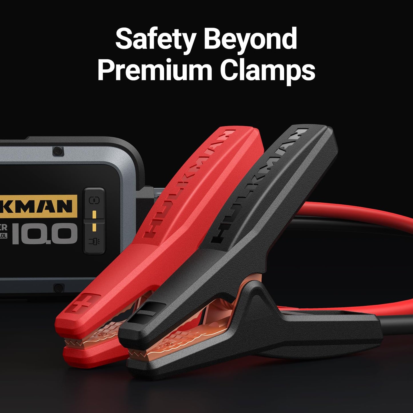 HULKMAN Alpha 100 with -40℉ Preheat Tech Smart Portable Jump Starter with Alpha Bag Max EVA Protection Case