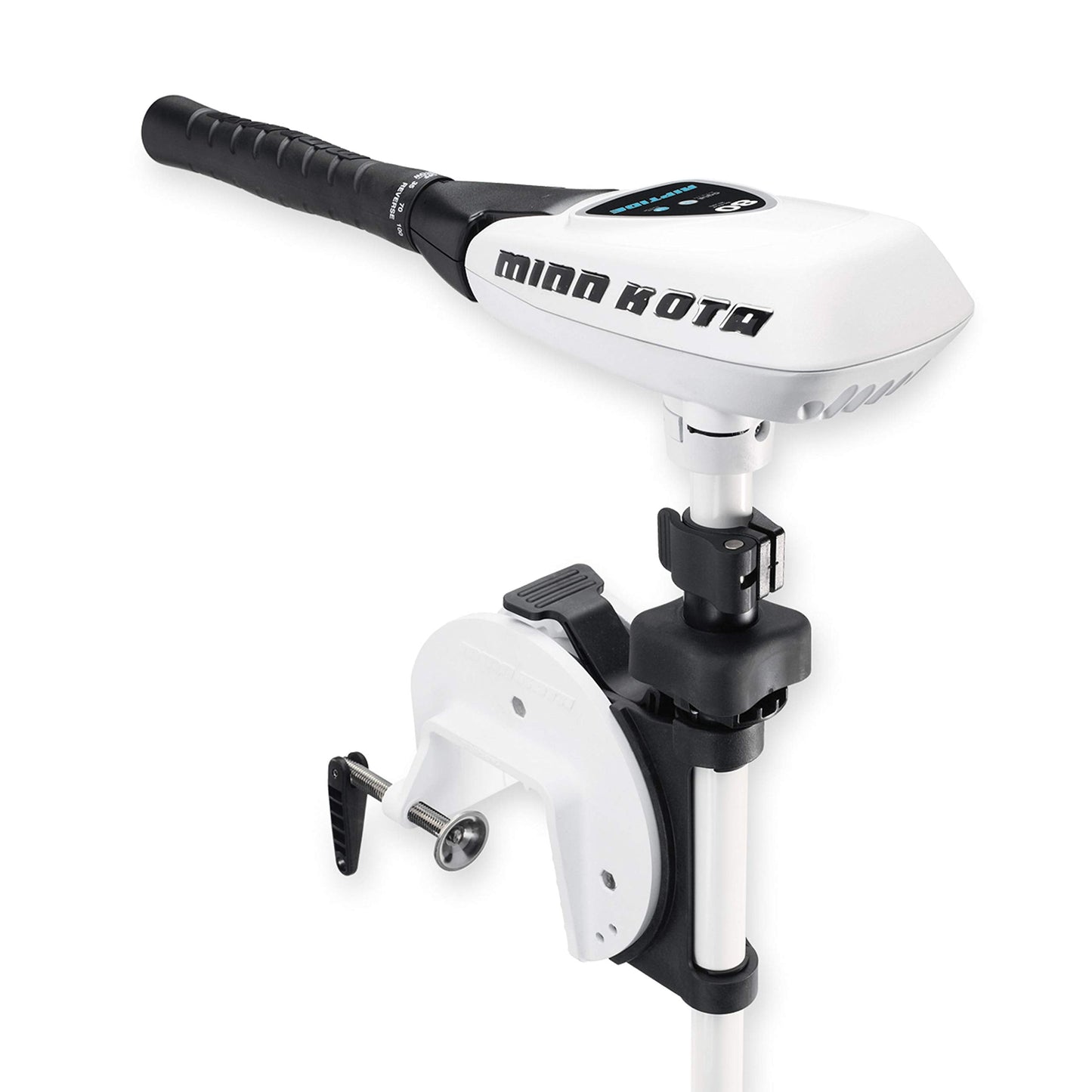 Minn Kota Riptide Transom-Mount Electric Trolling Motor with Telescoping Tiller – 45 Lb. Thrust, 36 in. Shaft, Saltwater
