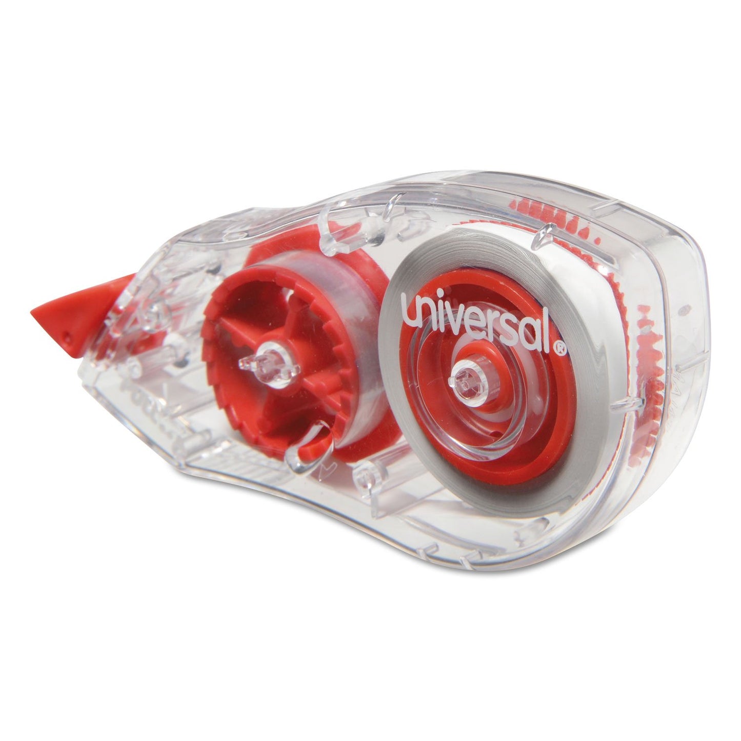 Universal 75606 Correction Tape with Two-Way Dispenser, Non-Refillable, 1/5-Inch x 315-Inch , 6/Pack