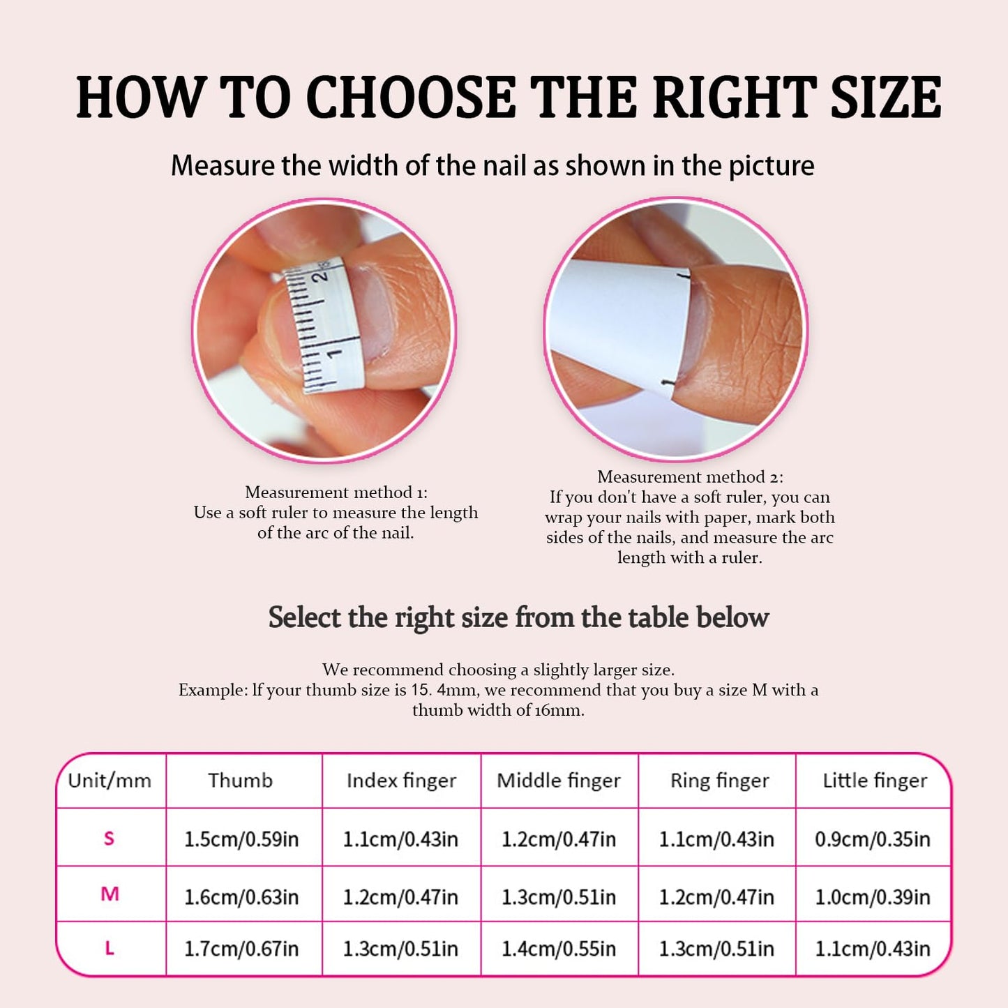 10 Pcs Flower Handmade Press on Nails Almond Shape Luxury Medium Hand Made Nails with Design Flower Artificial Stick on Nails French Tip False Nail for Women (M)
