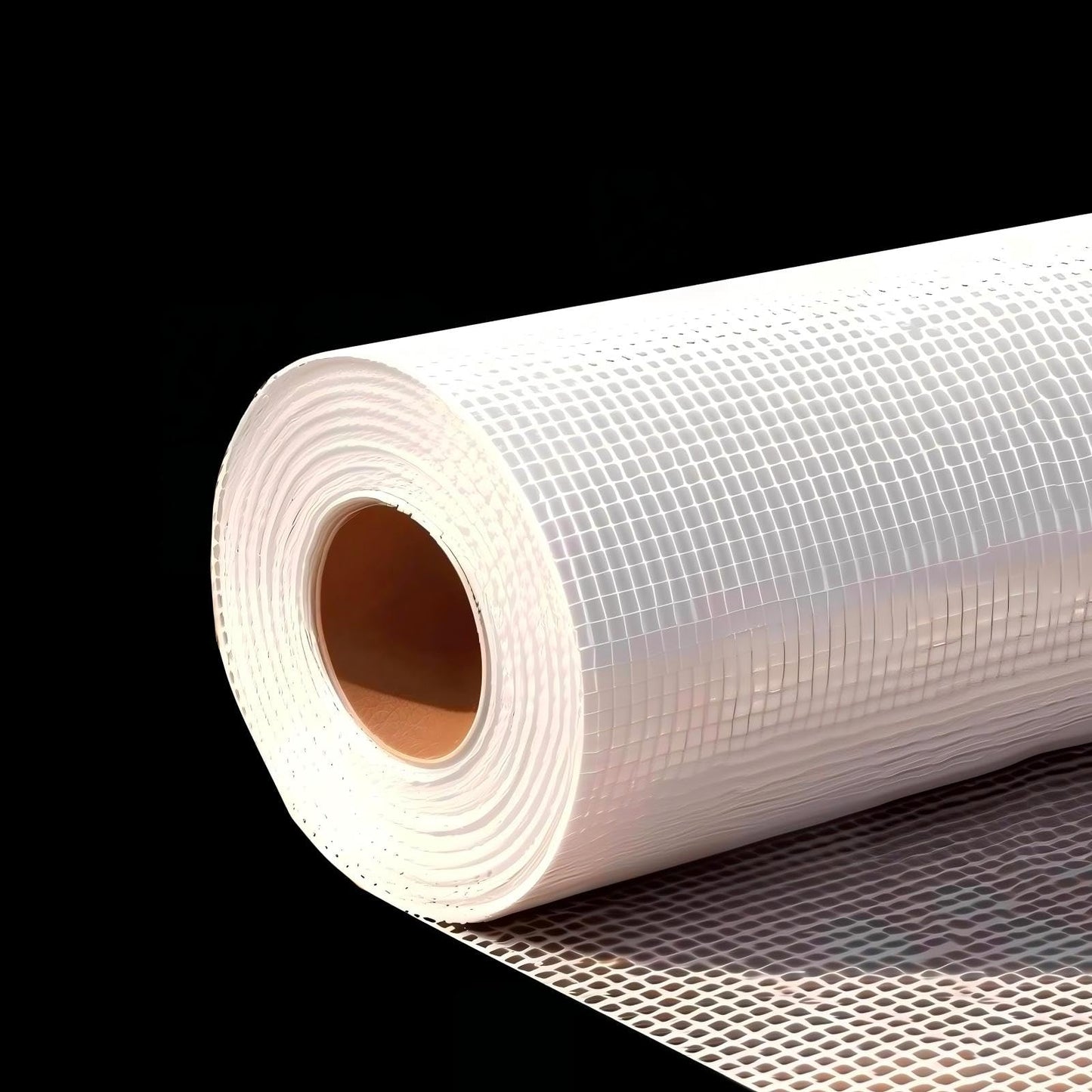 TONZHDA Heavy-Duty Fiberglass Mesh Roll Plastering Mesh Stucco Fibreglass Reinforcing Mesh for Wall Plastering Rendering Tiling Gypsum Seam Repair Large Size 160g/m²(Size:1 * 50m(3.2ft x 164ft))
