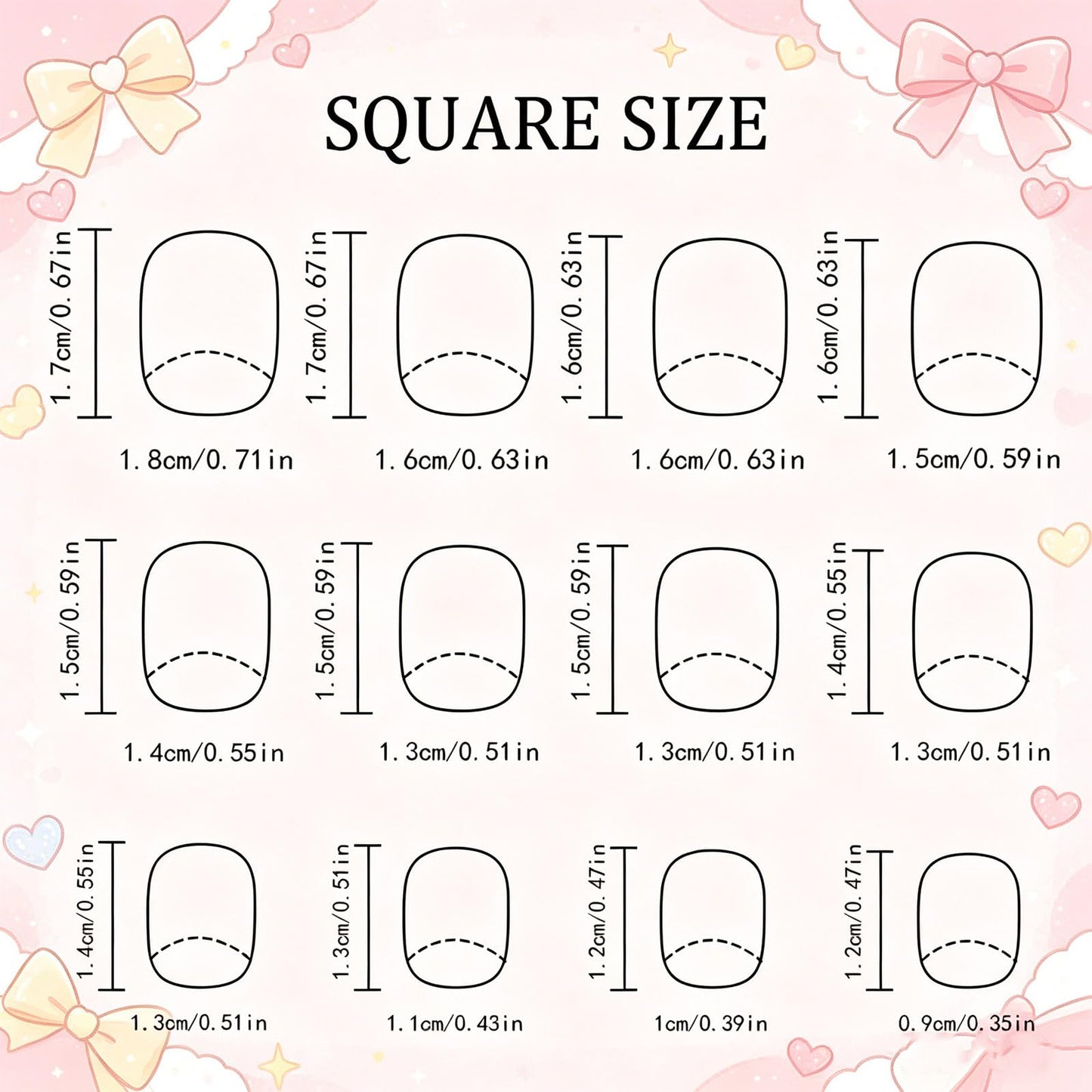 Ocean Starfish Press on Nails with Summer Beach Design Glossy Rainbow Ombre Fake Nail Short Square False Nails Seaweed Full Cover Stick on Nail Wave Glue on Artificial Fingernails for Women Wear