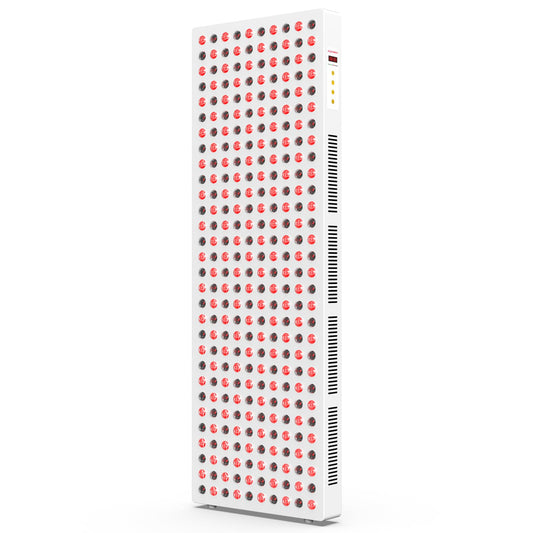 BONTANNY Red Light Therapy, Full Body Red Near Infrared Light 660nm 850nm with 300 Dual Chip Clinical Grade LEDs & Timer, High Power Panel for Anti-Aging, Pain Relief, 400W (Stand Sold Separately)