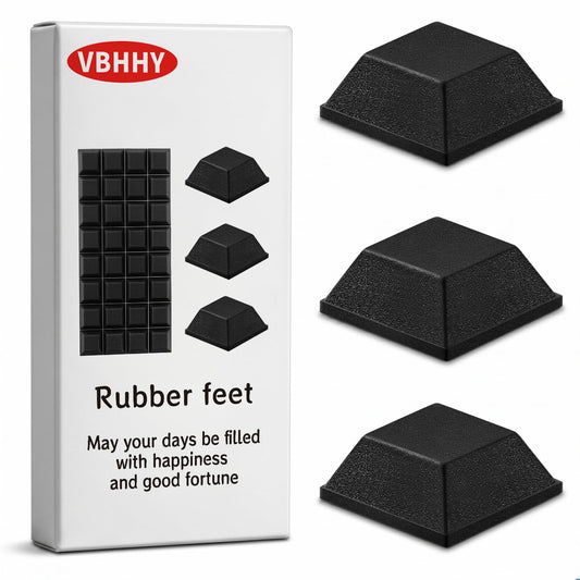 VBHHY 32 Pcs Adhesive Rubber Feet for Electronics, Rubber Bumpers self Adhesive