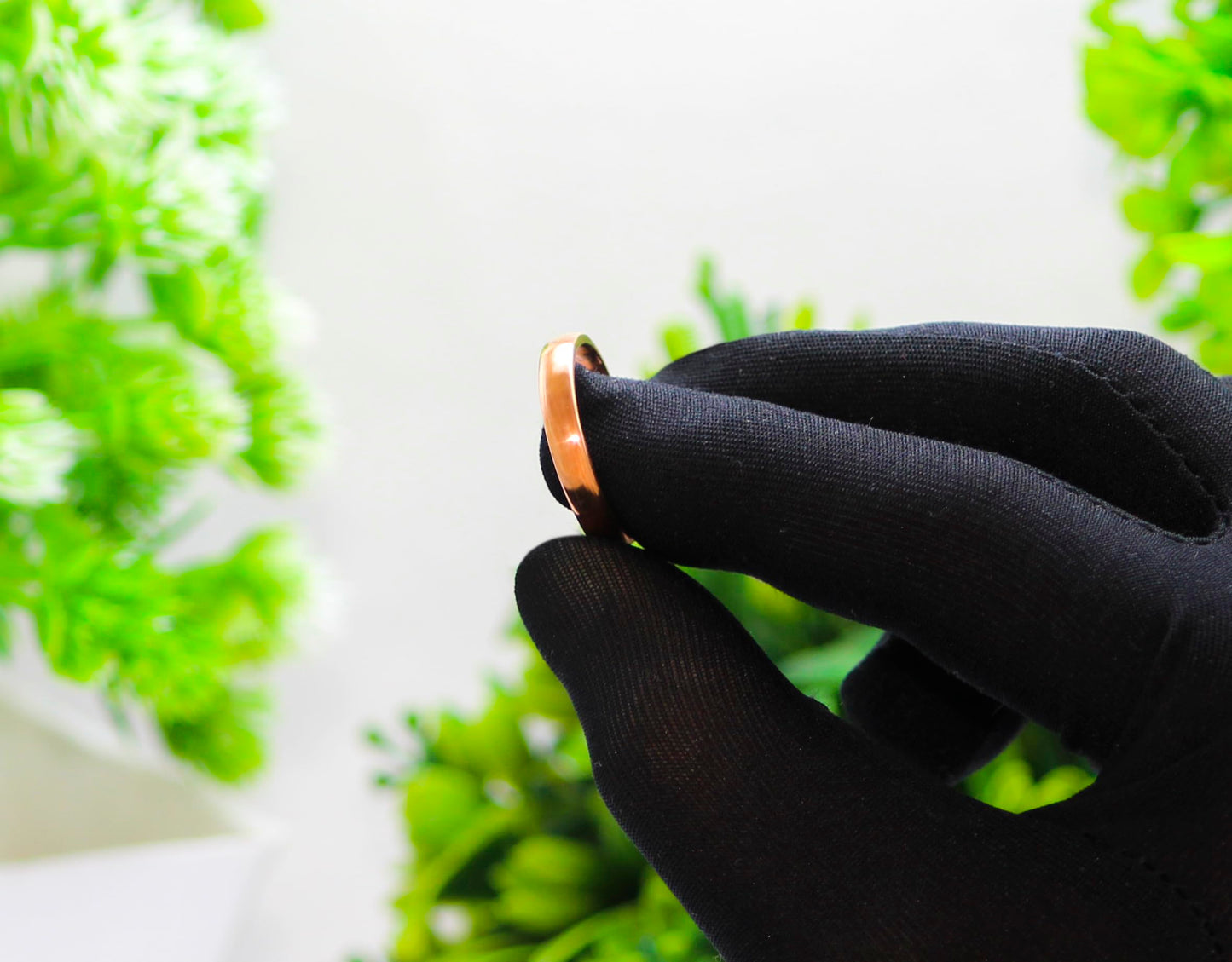 Krishnaa Jewels Pure Copper Handmade Classic Band Ring Ethnic Gift Jewelry for Men and Women (14)