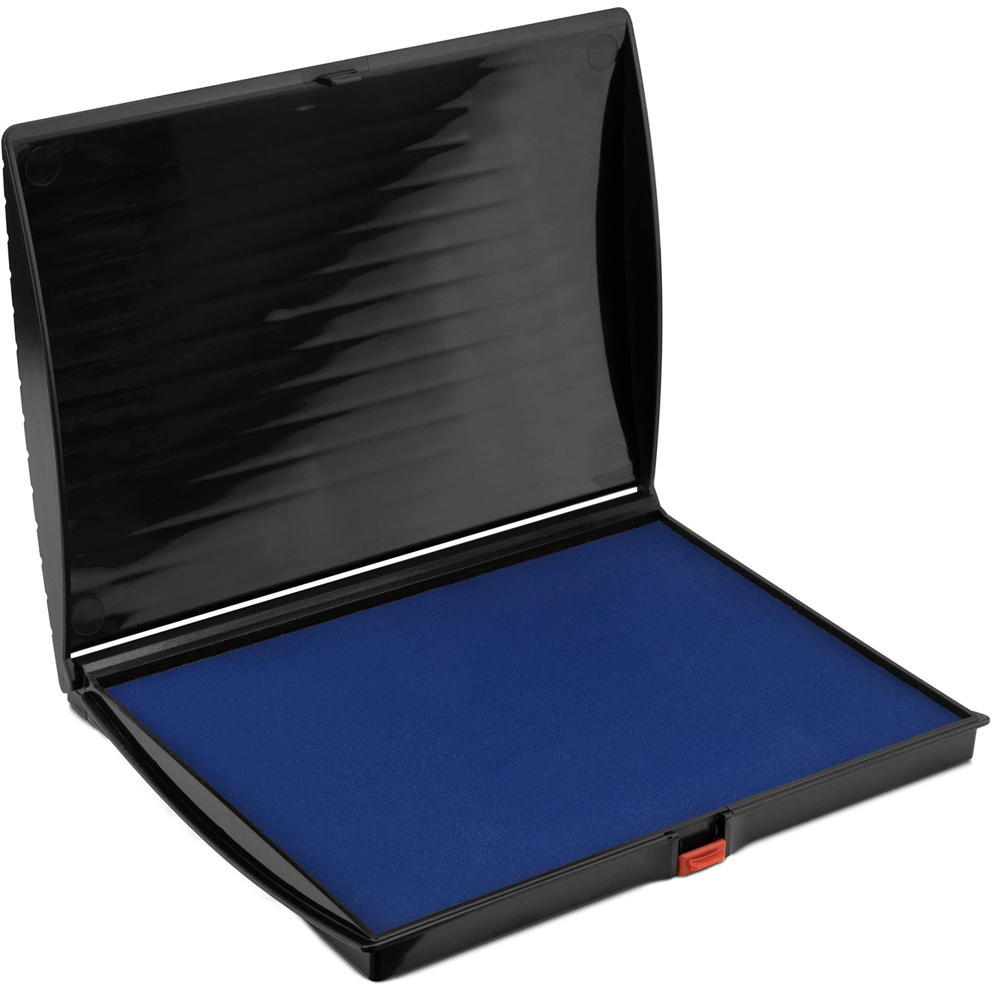 Large Premium Blue Ink Stamp Pad - 5" by 7" - Quality Felt Pad