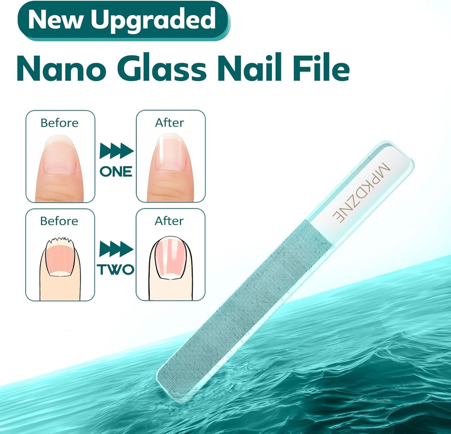 Nail Clipper Set, 5pc Manicure Kit - Stainless Steel Toenail Clippers, Home & Family Travel Essentials, Precision Grooming Set with Portable Case - Brushed Silver
