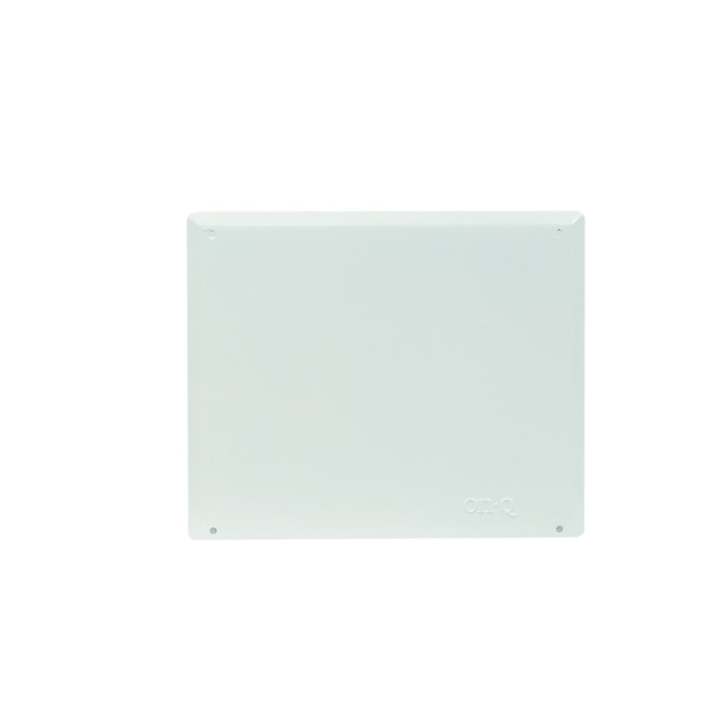Legrand - OnQ 12 Inch Cable Management, In-Wall Media Box, Structured Wiring Enclosure, Home Networking Panel with 2.5 Inch Openings for Wires, Glossy White, EN1200