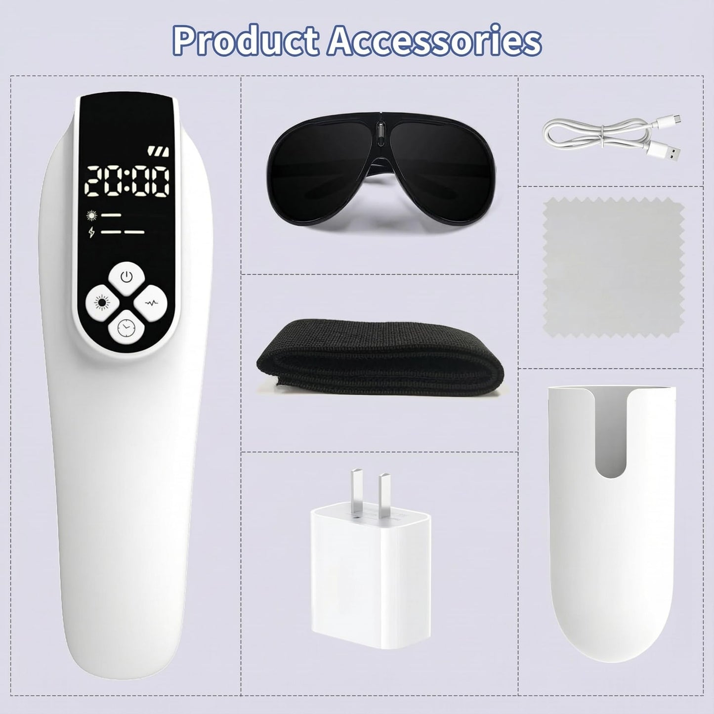 2-in-1 Portable Relaxation Unit with Adjustable Strap, Dual Modes, Hands-Free Design for Daily Comfort