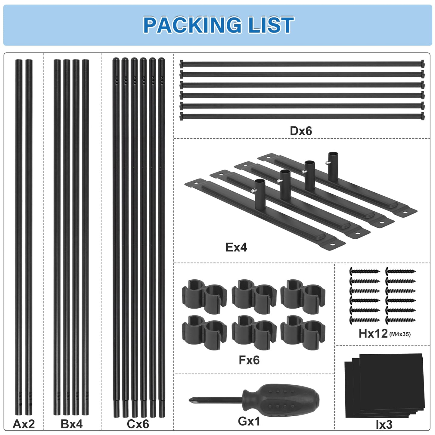 AKTOP Room Divider 3 Panel, Folding Fabric Wall Divider for Room Separation, Portable Room Partitions and Dividers 103"W x 70''H, Freestanding Privacy Screen for Office, Dorm, Studio, Classroom, Black