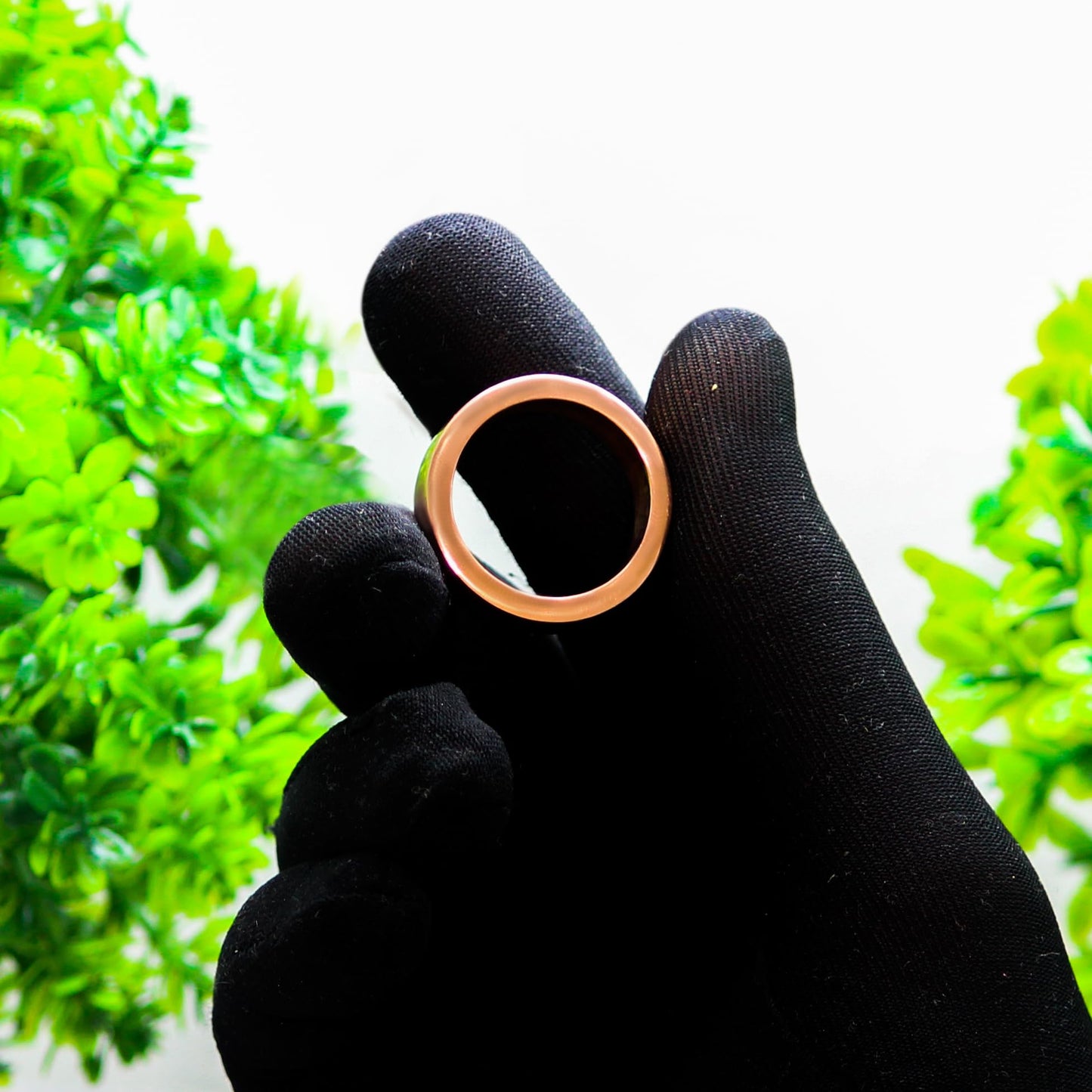 Krishnaa Jewels Pure Copper Handcraftede Natural Healing 2mm Heavy Thick Ring Ethnic Jewelry for Men and Women (4)