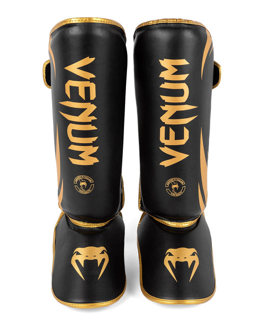 Venum Challenger Standup Shin Guards - Black/Gold