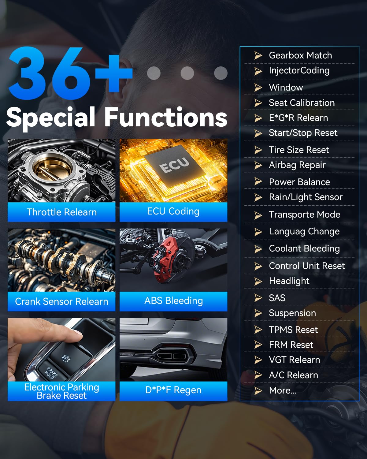 XTOOL D7 Bidirectional OBD2 Scanner: 2026 Scan Tool with 64GB Latest Ver., Ai-Assisted, 36+ Resets, Full System Auto Scanner Diagnostic Tool, Injector Test, Crank Sensor Relearn, FCA, CANFD & DoIP