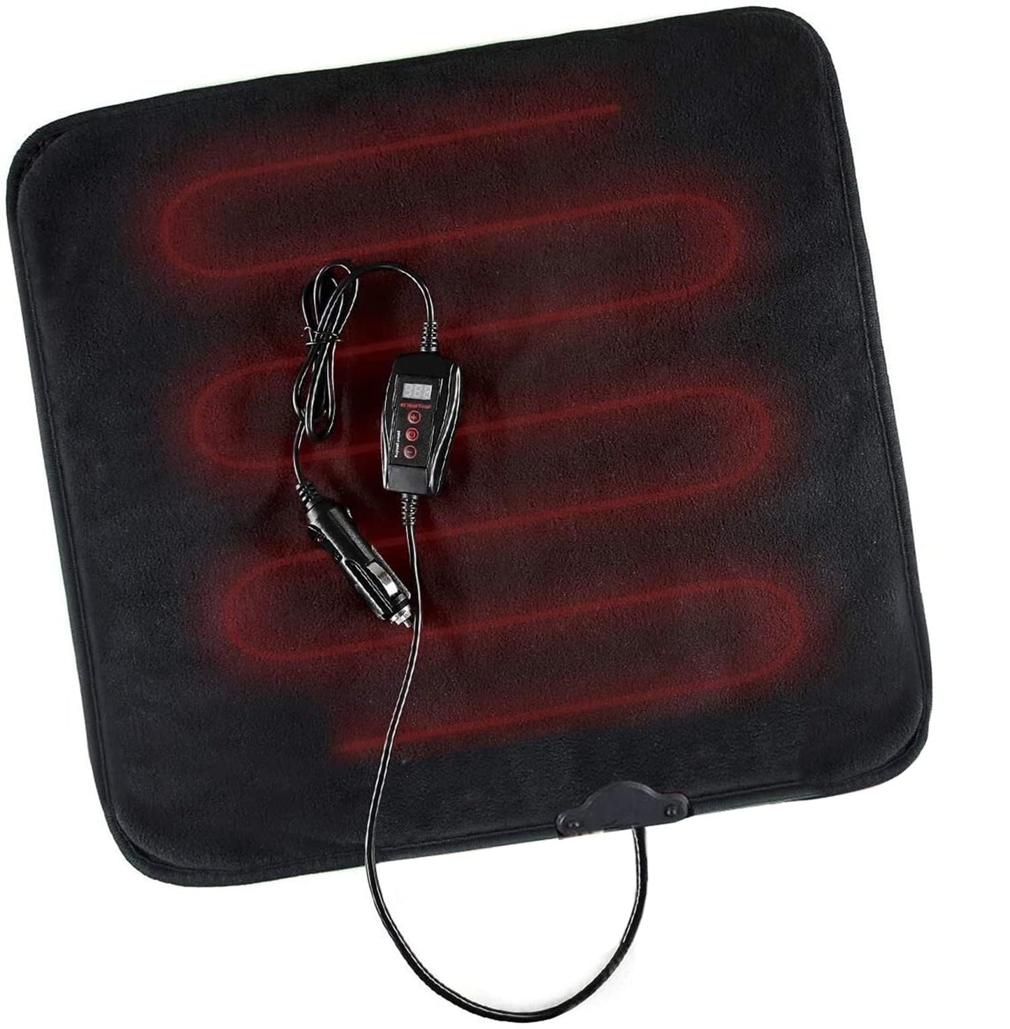 ZONETECH Black Warming Pad Cozy Warmth in Cold Weather, Perfectly Sized for Comfort and Portability for Pets
