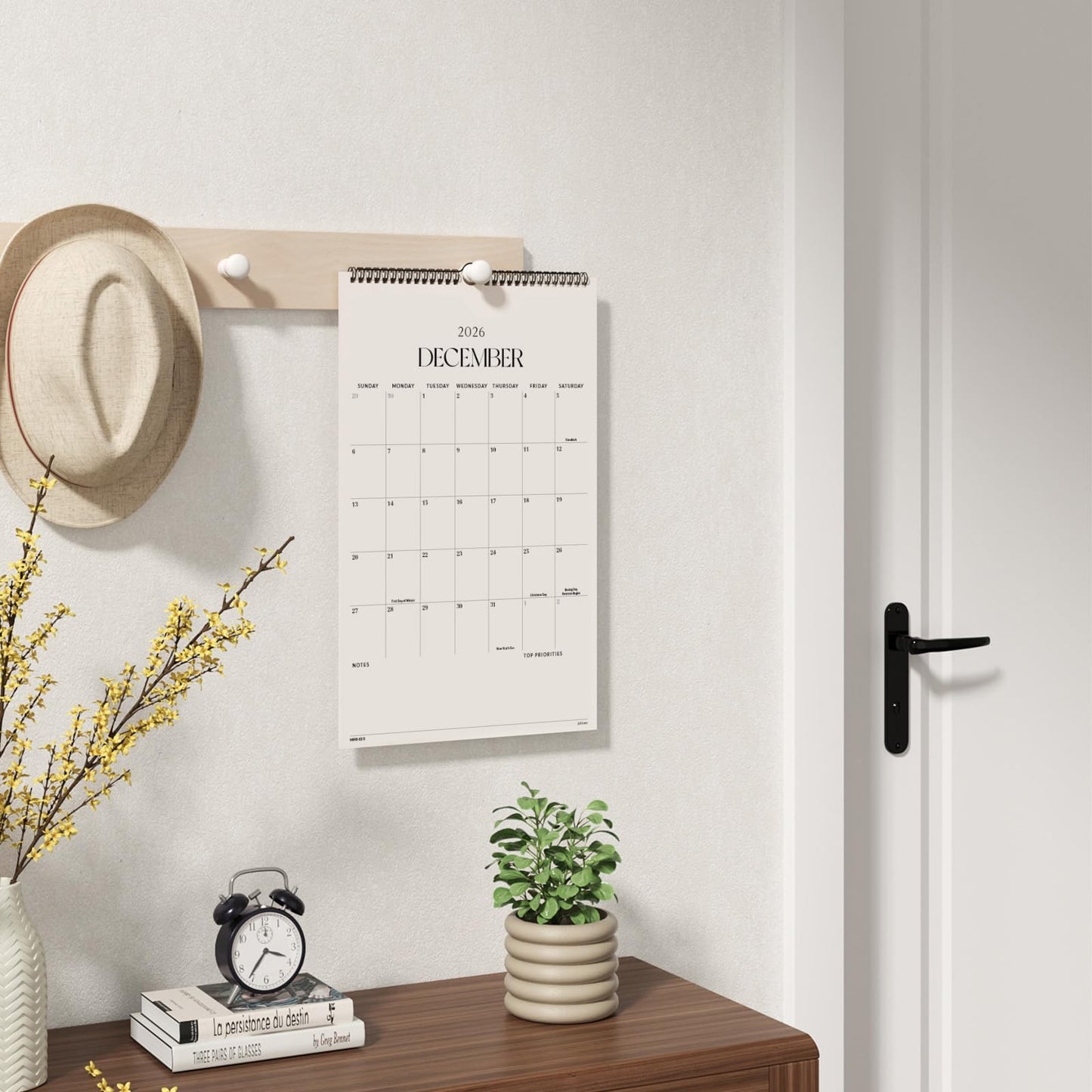 Jotsome Wall Calendar 2026-2027, Large Monthly Wall Calendar From Now to June 2027 11x17 inch for Home and Office, Easy Planning, Gift for the Holidays