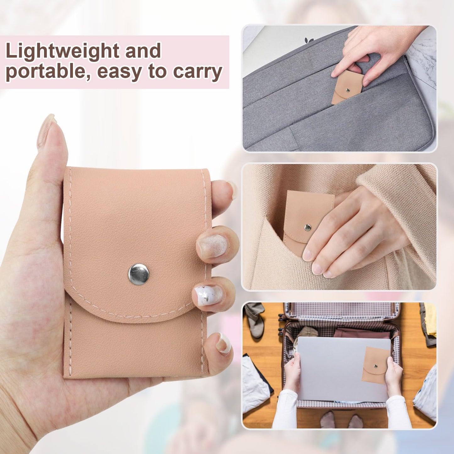 Manicure Set Bulk, Nail Clippers Kit Stainless Steel Fingernail Clippers Set, Sturdy Nail Tip Cutter Trimmers Professional Grooming Toenail Clippers Personal Pedicure Kits Gift Pink (12 Pack 7 in 1)