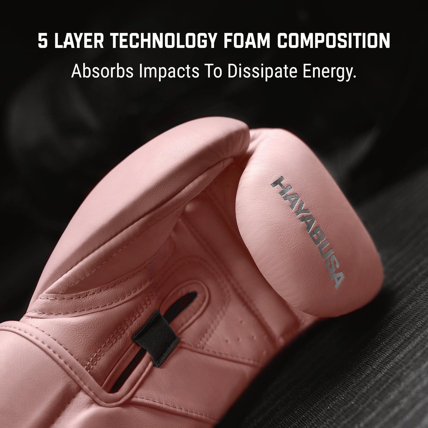 Hayabusa T3 Kanpeki Leather Boxing Gloves Men and Women for Training Sparring Heavy Bag and Mitt Work - Pink, 14oz