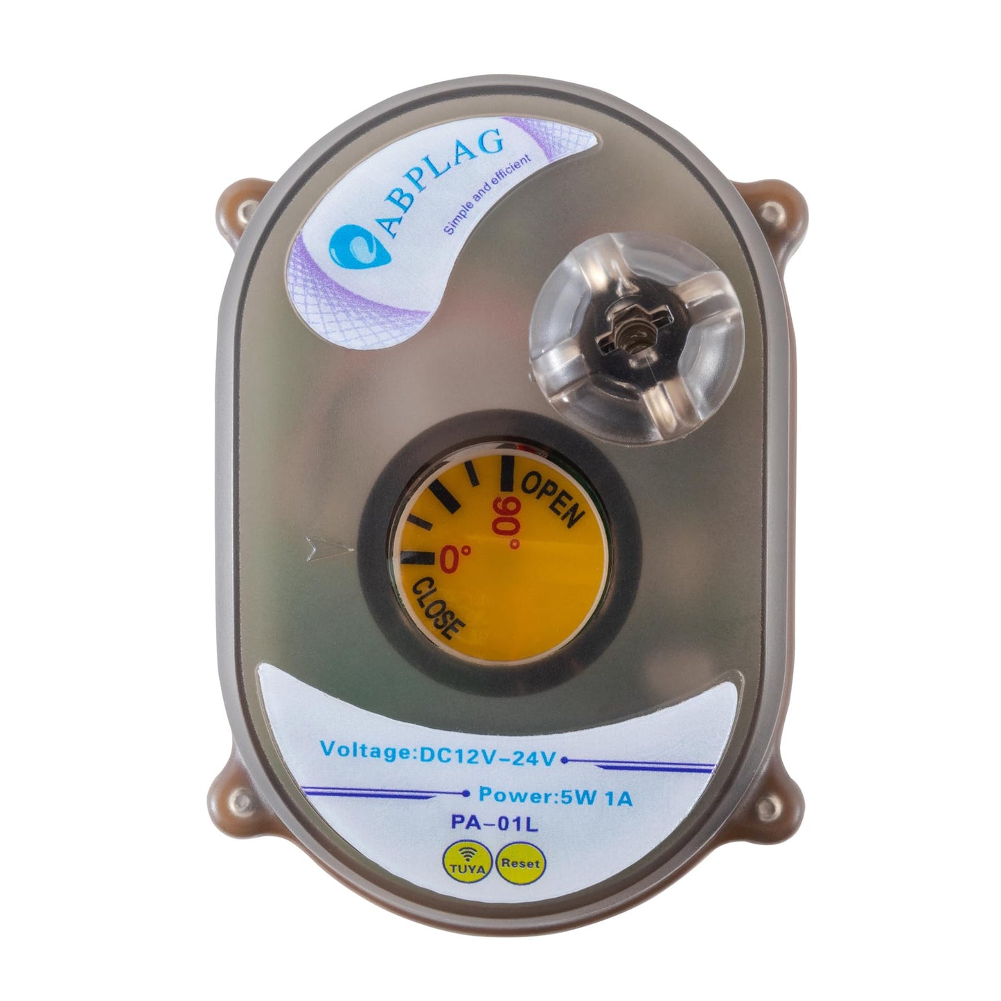 Smart Electric Ball Valve 1 inch Full bore Ball Valve Tuya APP Smart WiFi Water Shut-Off Valve, Actuator 24V AC110V-230V Power Adapter and Automatic Return Setting. Smart Timer Water Valve DN25MM