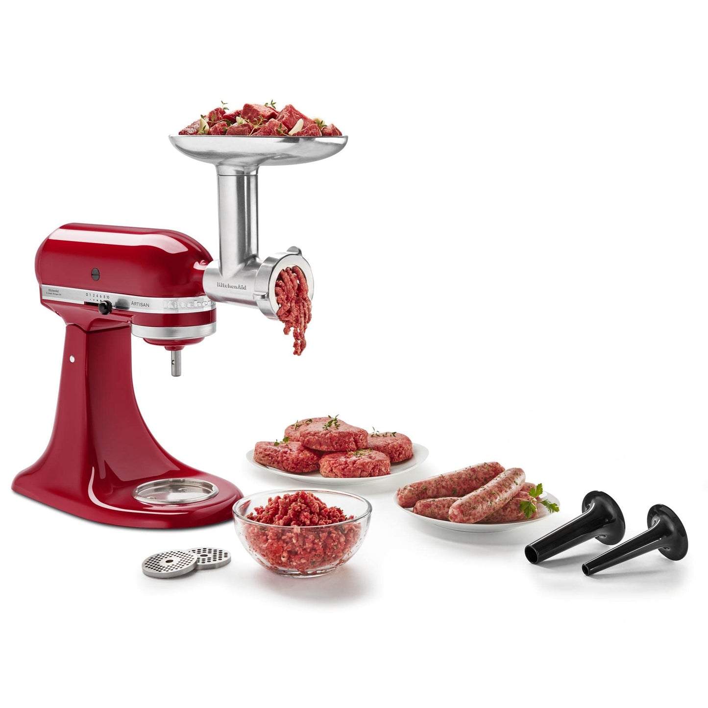 KitchenAid Ice Cream Maker and Food Grinder Attachments for Stand Mixers