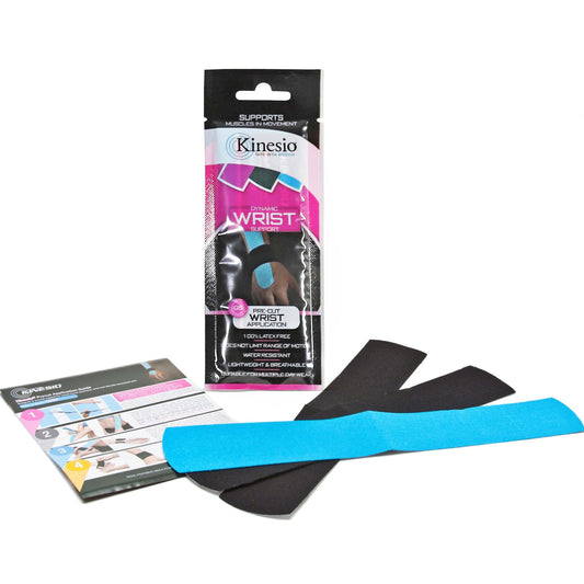 Kinesio Tape - Pre-Cut Wrist Support - Optimized Athletic Tape Strips