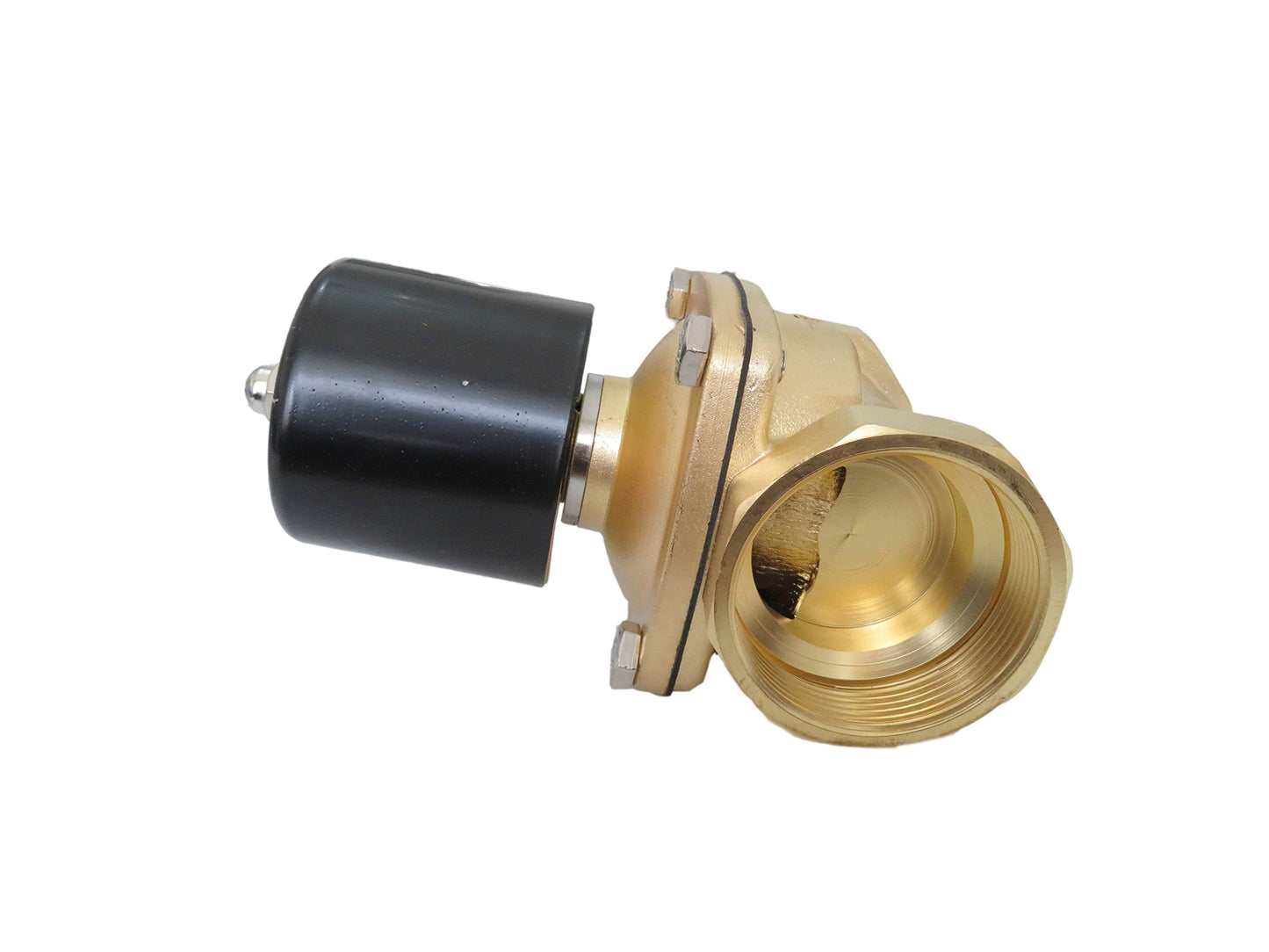 2" Inch 110V AC Brass Electric Solenoid Valve 110 VAC 120 Volt