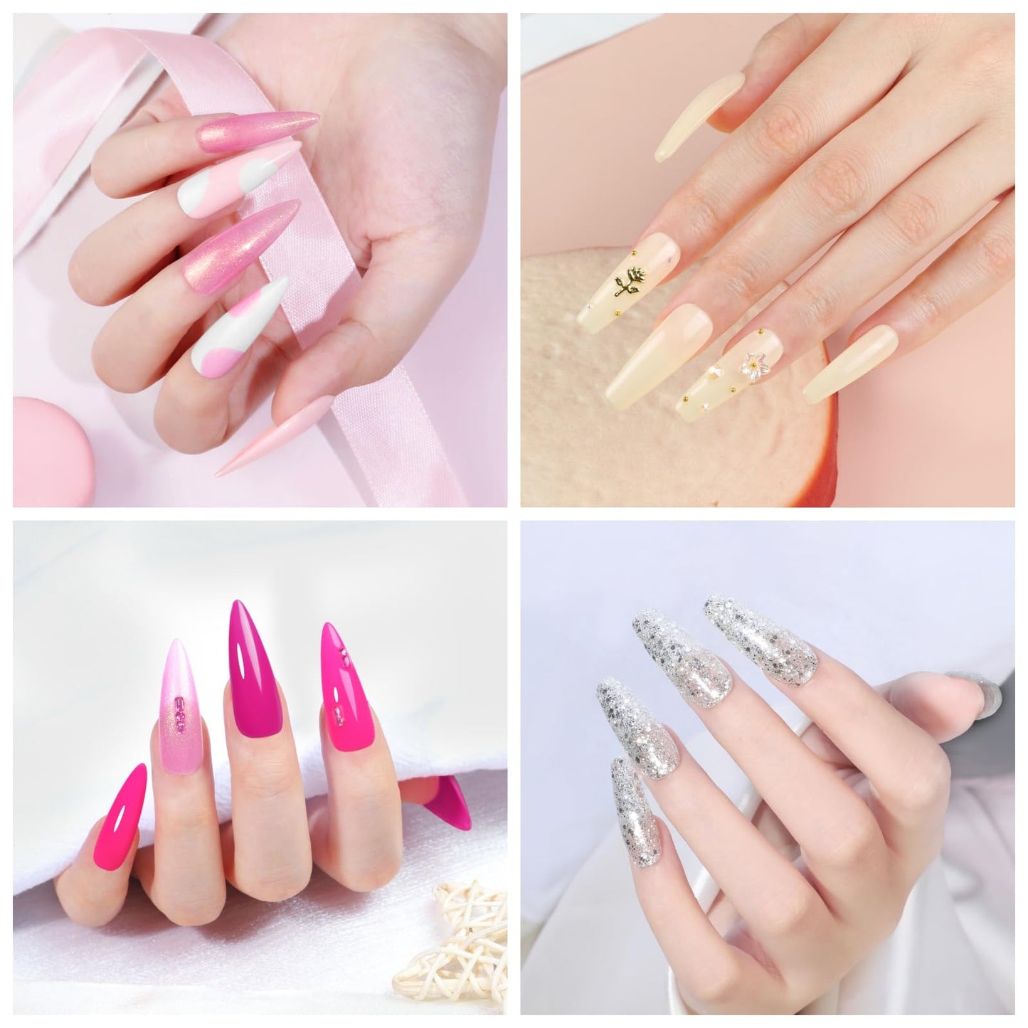 COSCELIA 53pcs Gel Nail Polish Kit with U V light and Drill Starter Kit 35 Colors Gel Nail Polish with 5pcs Top Base Coat Nail Art Professional Gel Manicure Kits Gifts for Women Teens Girls