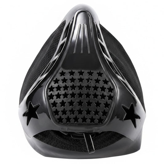 Otbushit High Altitude Training Mask, Black, Adjustable Resistance for Efficient Workouts, Boost Lung Capacity