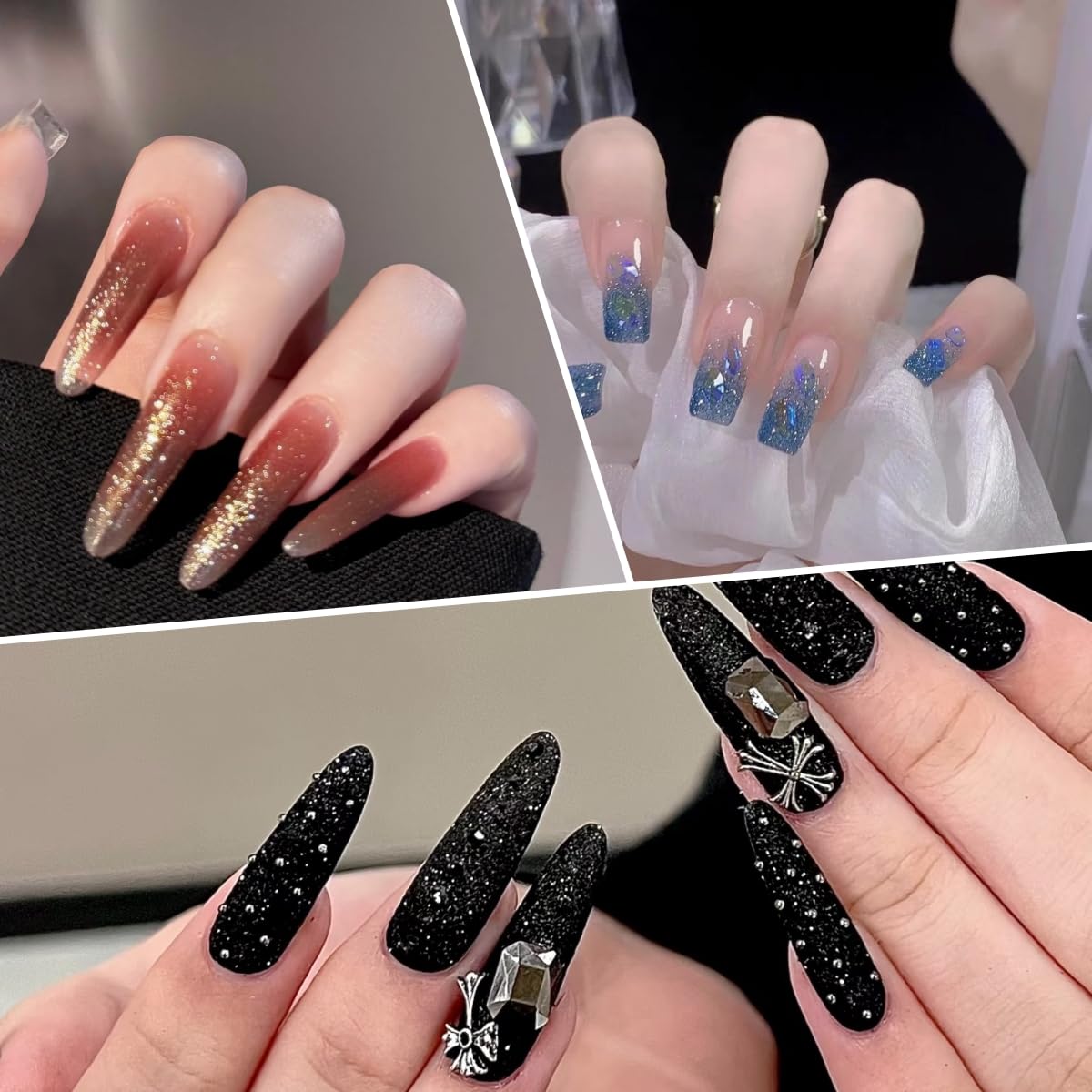 Leeclek Acrylic Nail Kits for Beginners Nail Art Set Nail Acrylic Kit Decoration Powder Nail Art Tools for Salon DIY Gifts Manicures at Home