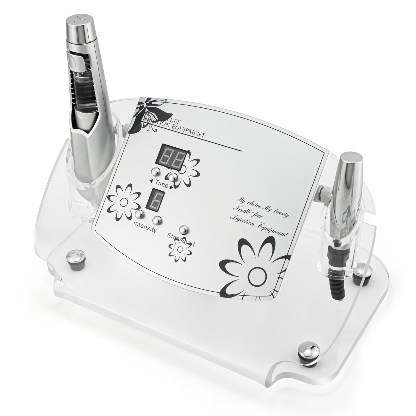 Elitzia ETF49E Needle-Free Electroporation Facial Device Mesoporation Ion-Importing Facial Beauty Machine - Wrinkle Removal Skin Whitening & Moisturizing