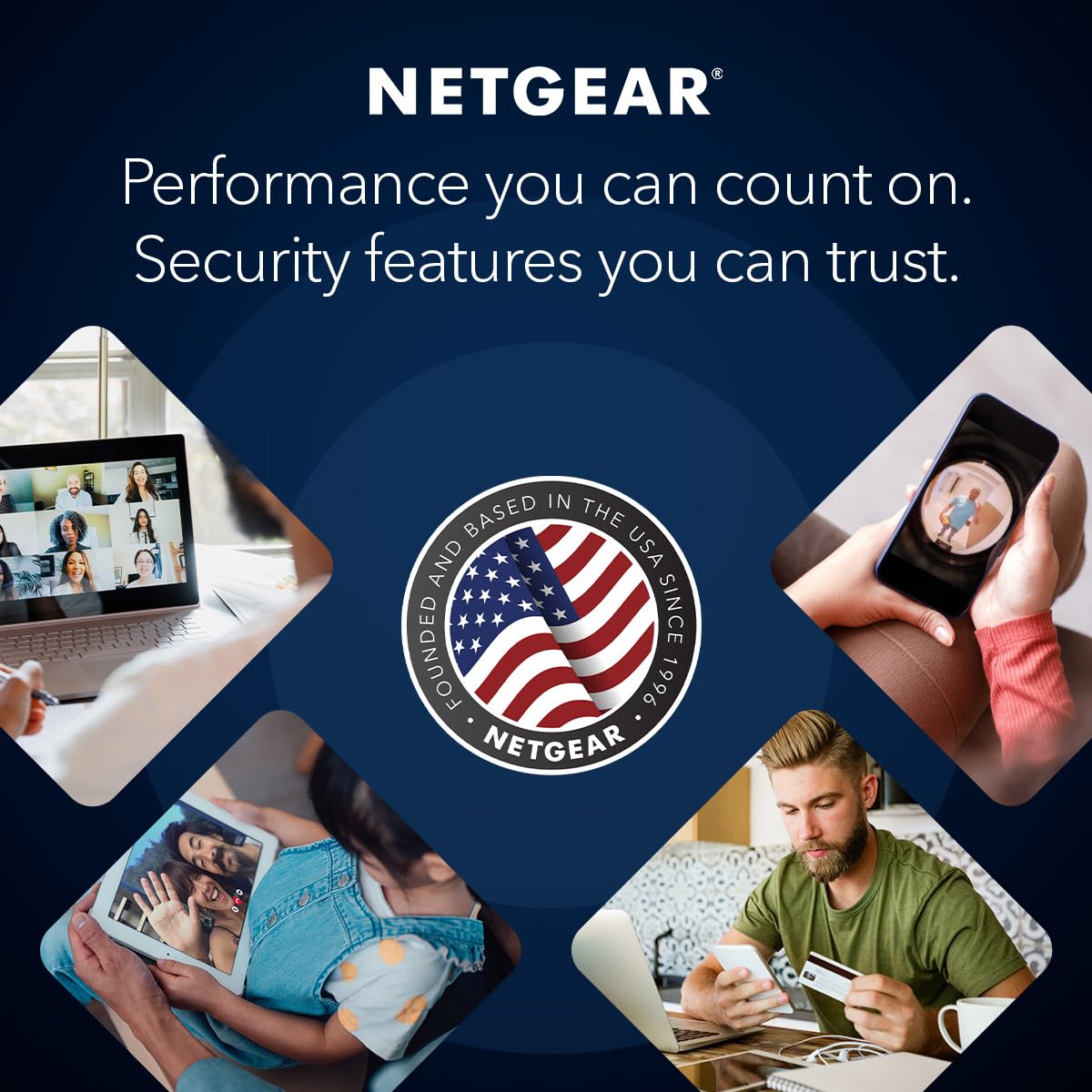 NETGEAR Orbi 870 Series Tri-Band WiFi 7 Mesh System (RBE873) - Router + 2 Satellite Extenders, Security Features, Up to 21 Gbps, Covers Up to 9,000 Sq. Ft., 150 Devices, 10 Gig Internet Port, BE21000
