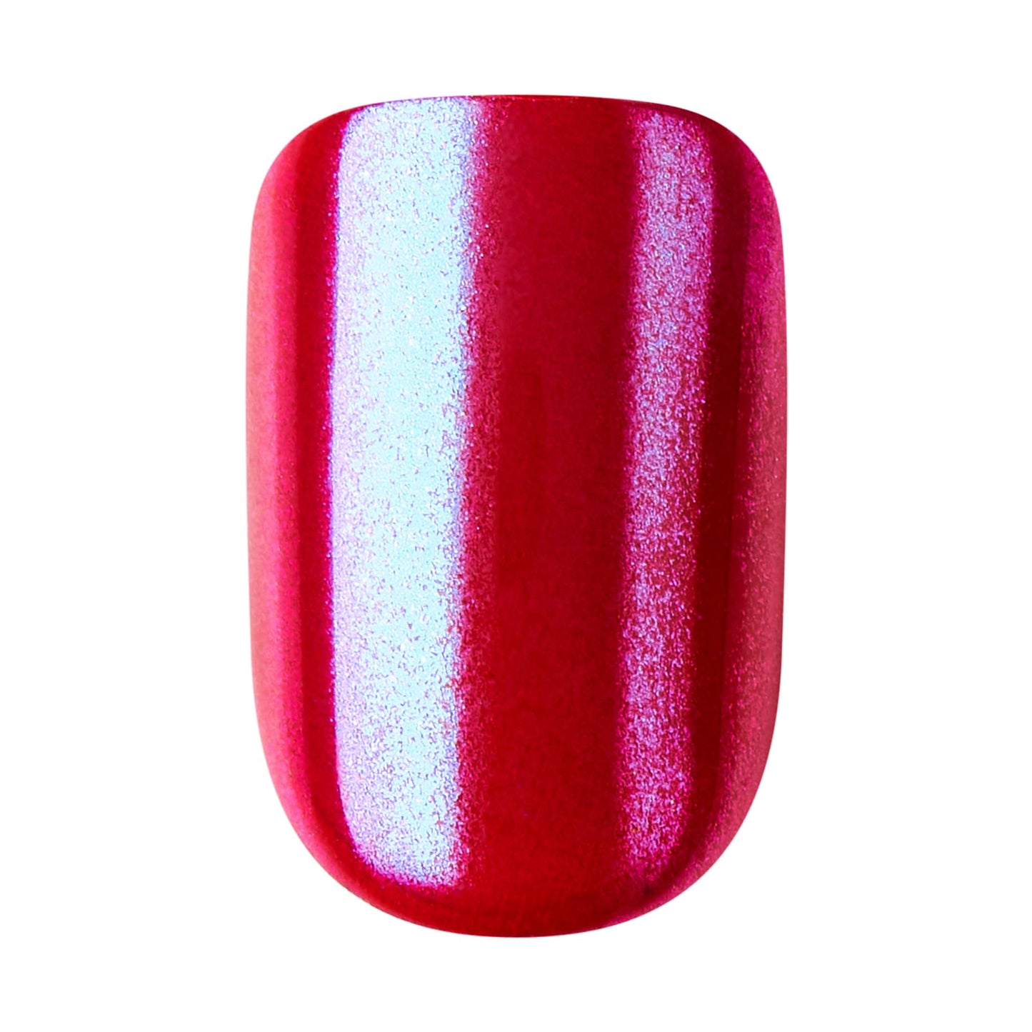 Kiss Impress No Glue Mani Press On Nails, Color FX, 'This City', Red, Short Size, Squoval Shape, Includes 30 Nails, Prep Pad, Instructions Sheet, 1 Manicure Stick, 1 Mini File