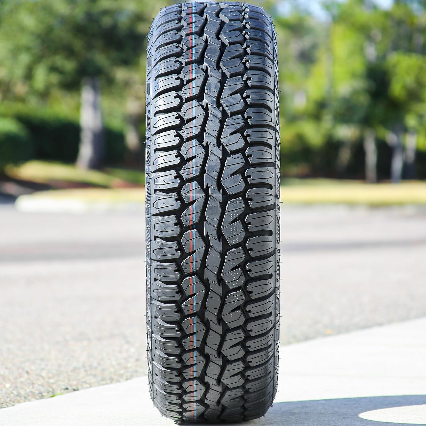 Armstrong Tru-Trac AT A/T Truck/SUV All-Terrain Off-Road Radial Tire-275/55R20 275/55/20 275/55-20 117T Load Range XL 4-Ply BSW Black Side Wall