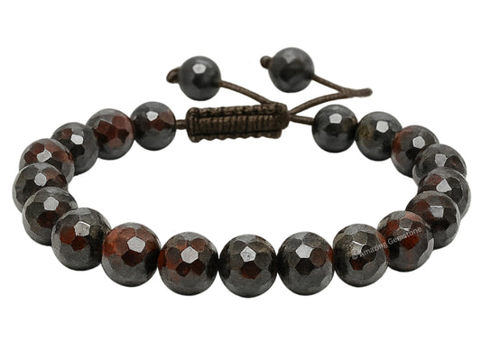 Amazing Gemstone Iron Tiger Eye Bracelet for Women - Chakra Mens Bracelet Protection Crystals and Healing Stones - Blessing Bracelet Spiritual Meditation Gift Christmas Stocking