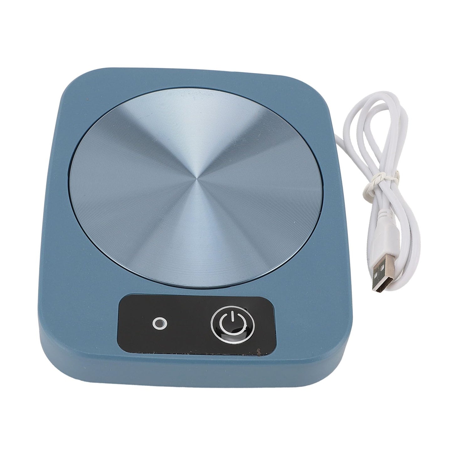 Thermostat Coffee Mug Heater, Rapid Heating, Premium Material, Lightweight & Compact, with Smart Thermostat System for Home Office (Blue)