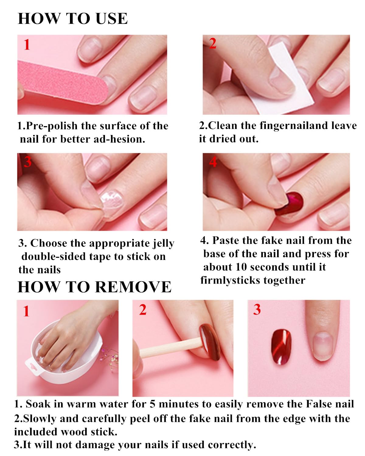 CAMILCY Luxury Handmade Press on Nails Y2K Pink Black Nails Long Stiletto Handmade Chrome Star 3D Design Glossy Acrylic Fake Nails Goth Reusable Stick on Nails for Women 10pcs(A045, S)