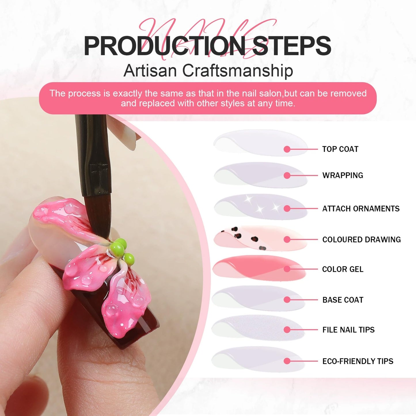Purple Press On Nails Long Handmade Curved Fake Nails with Cat's Eye Designs XL Square Nails Press ons Sparkly Reusable False Nails for Women Manicure 10Pcs(Size M)