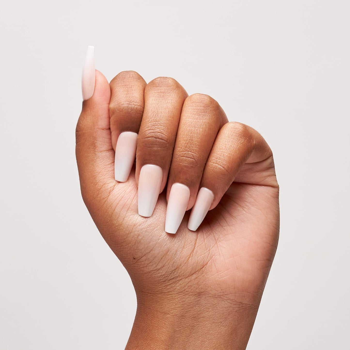 The Nailest - Instant Luxury Acrylic Press-on Nails - Medium Coffin- Baby Boomer