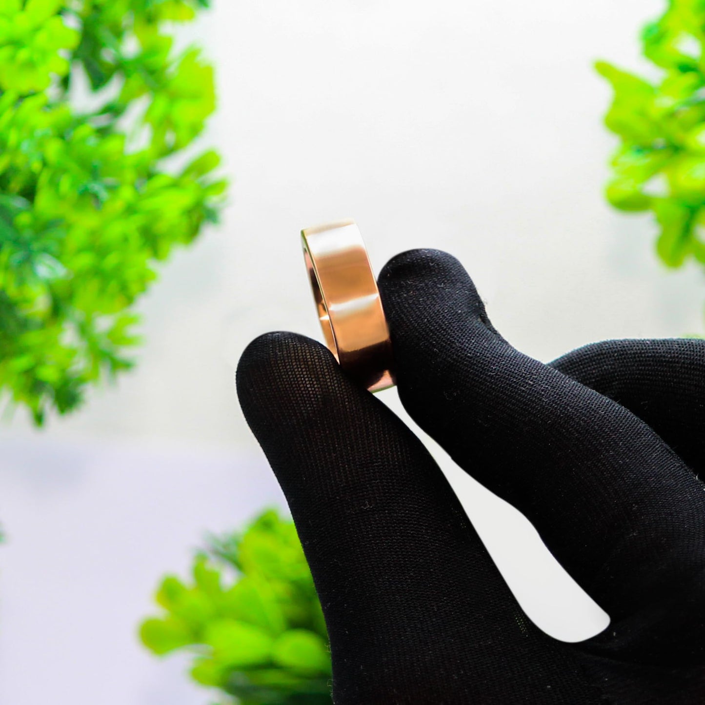 Krishnaa Jewels Pure Copper Handmade 2mm Heavy Thick Band Ring Ethnic Gift Jewelry for Men and Women (7)