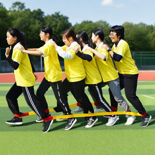 Sonyabecca Cooperative Band Walker 6-Legged Race Band Set Game Teamwork Training for Children Adult
