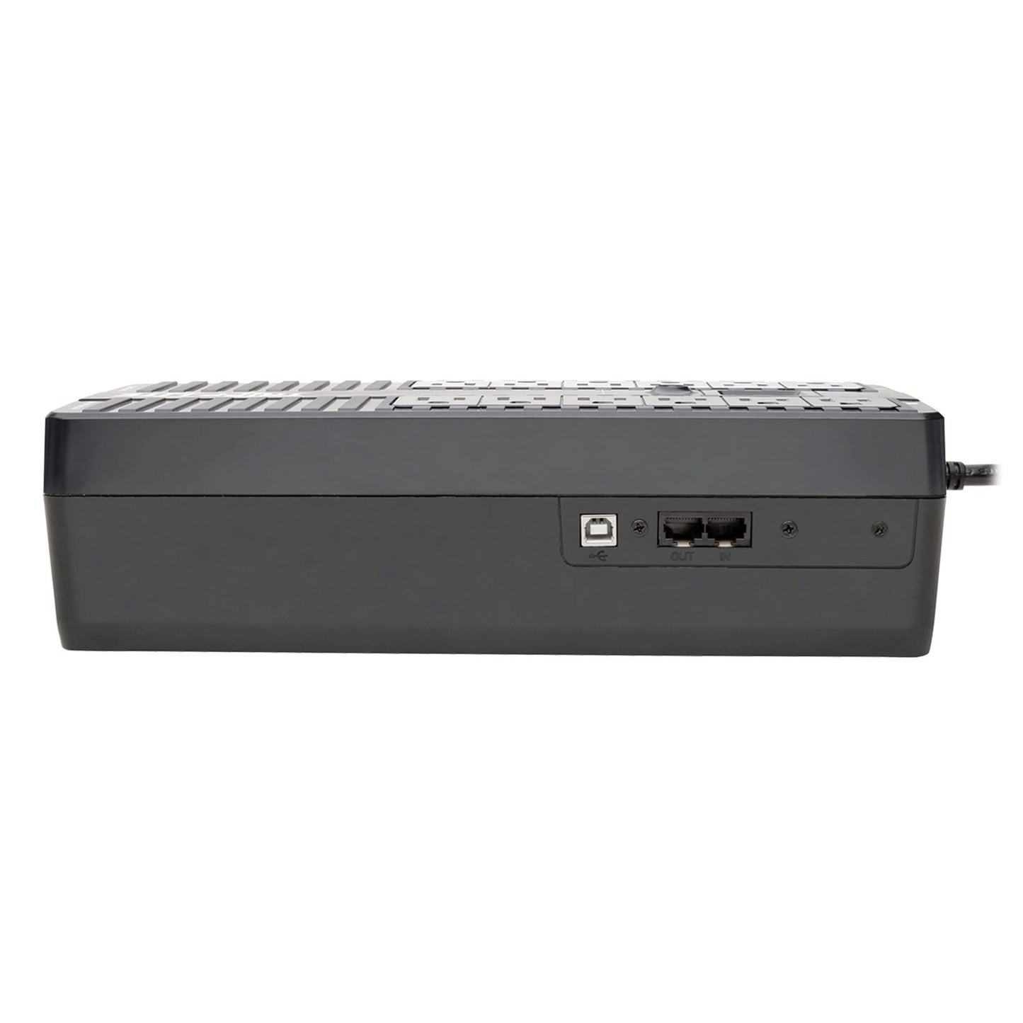 Tripp Lite 850VA UPS Battery Backup Surge Protector Efficient Energy-Star Certified, AVR, 12-Outlet Uninterruptible Power Supply, Dataline Protection, 3-Year Warranty & $100,000 Insurance (ECO850LCD)