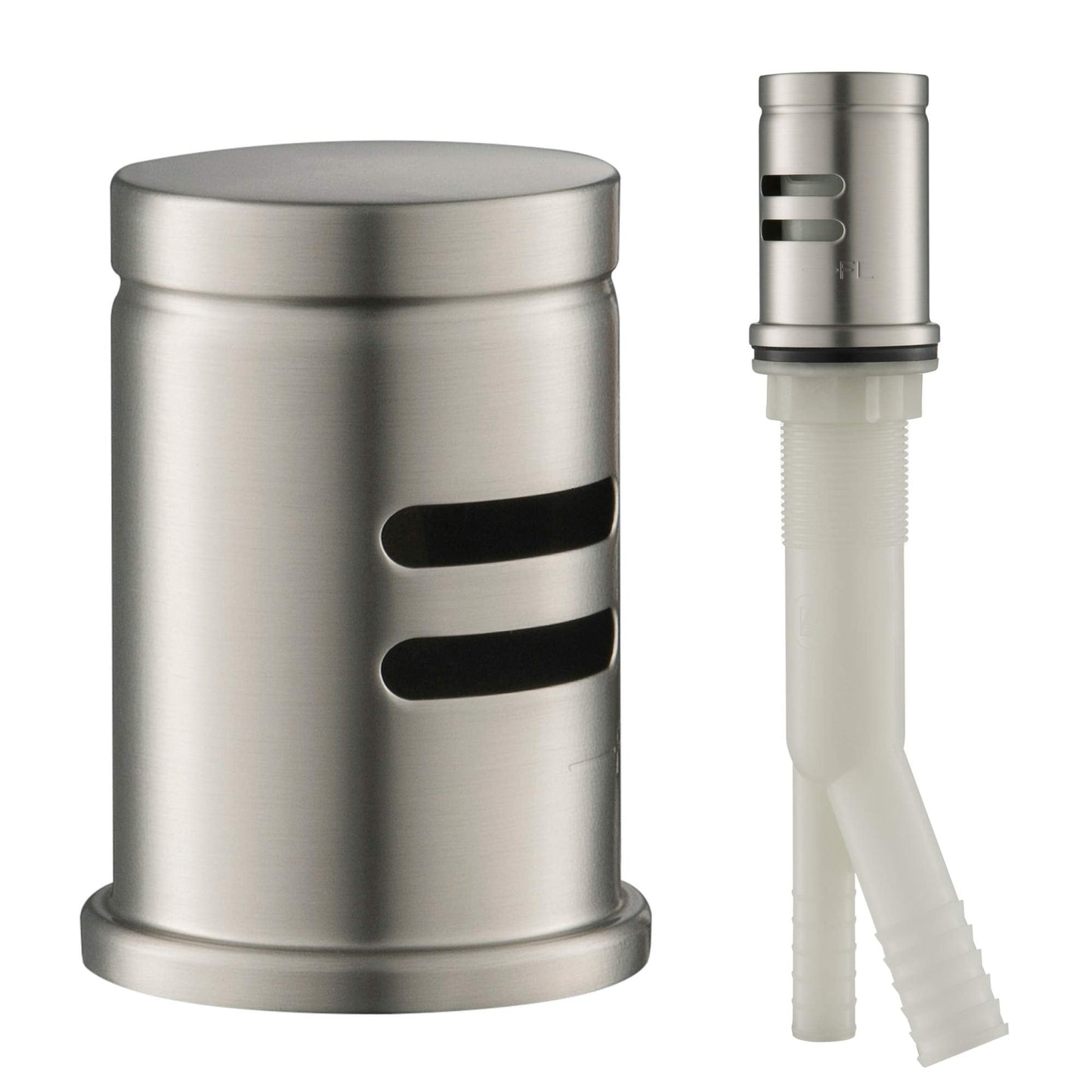 KRAUS Dishwasher Air Gap in Spot Free All-Brite™ Stainless Steel, KAG-1SFS